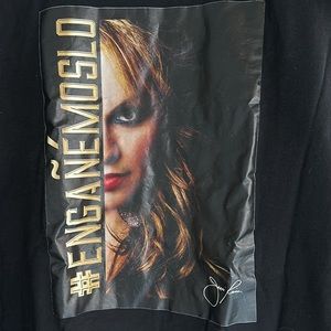 JENNI RIVERA l Black #Engañémoslo Tee Size XL
